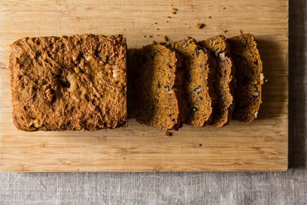 Pumpkin Christmas bread