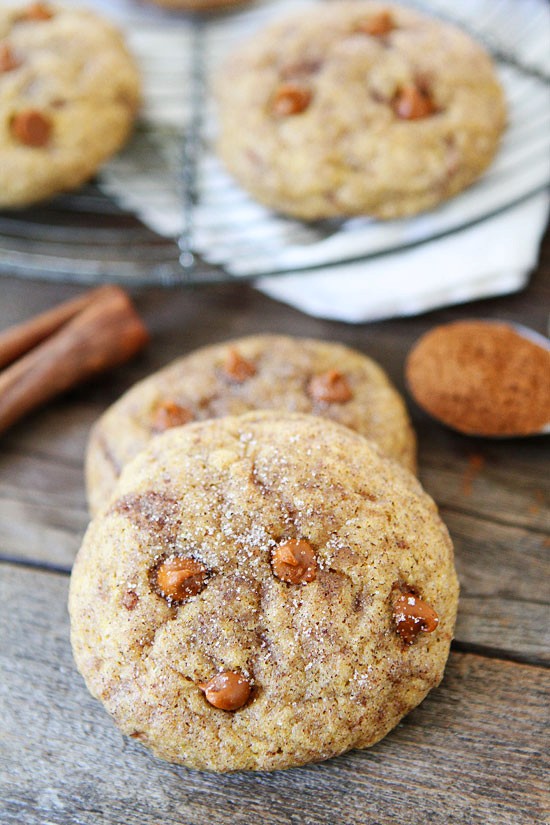 Pumpkin cinnamon cookies