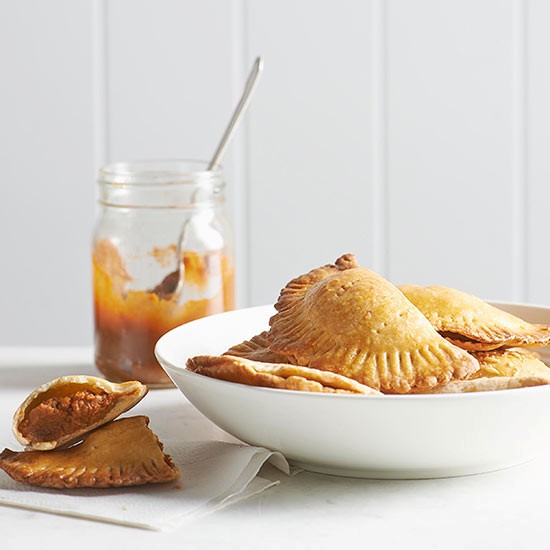 Pumpkin-cinnamon empanadas