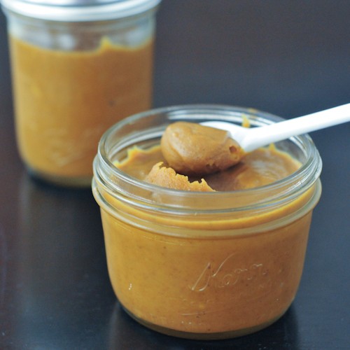 Pumpkin coconut caramel sauce