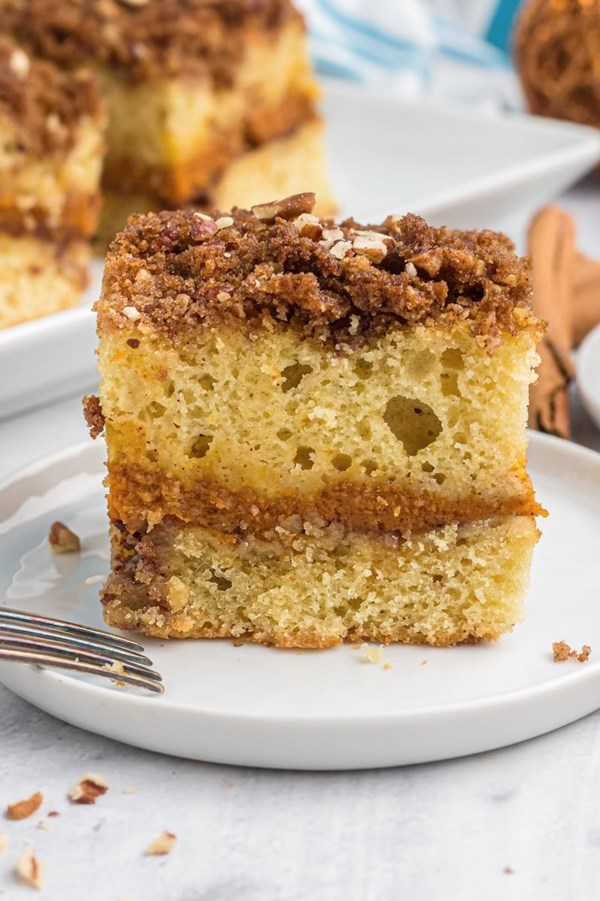 Pumpkin coffee cake