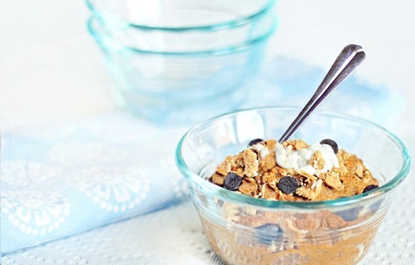Pumpkin cookie dough dip