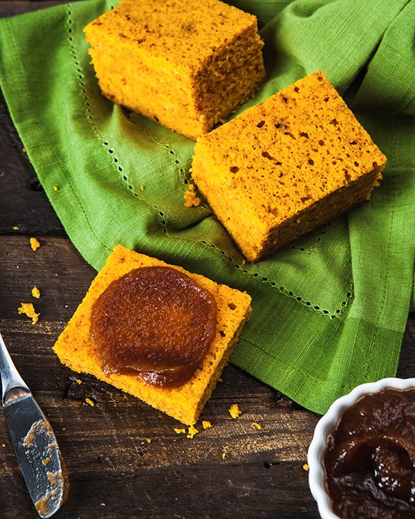 Pumpkin cornbread