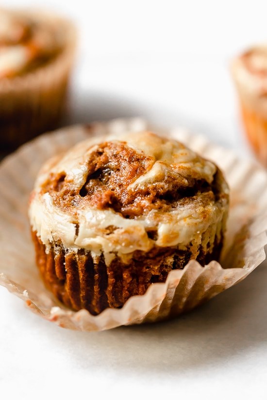 Pumpkin cream cheese muffins