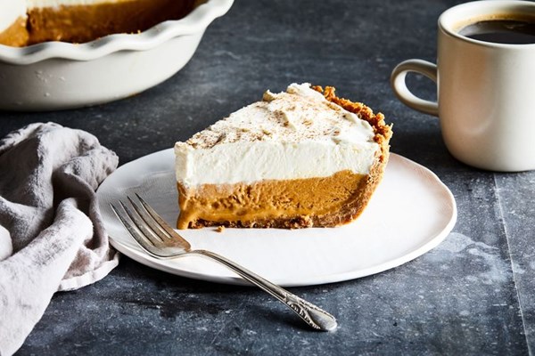 Pumpkin cream pie