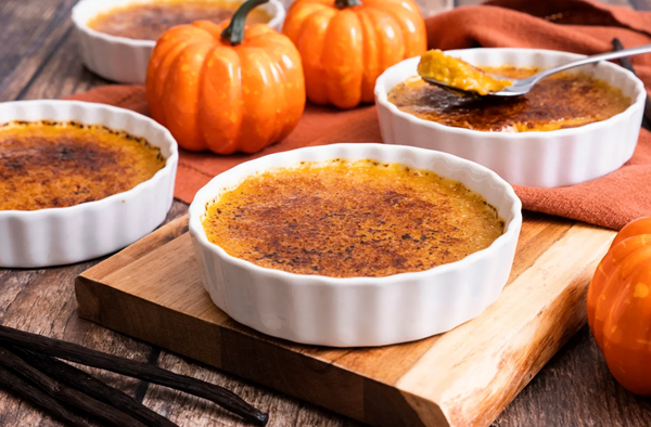 Pumpkin crème brûlée