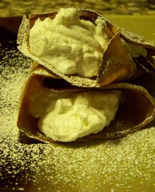 Pumpkin crepes