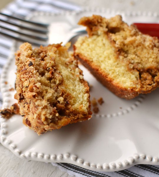 Pumpkin crumb cakes