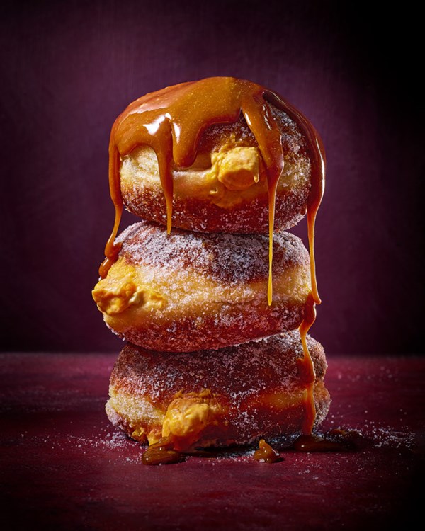 Pumpkin doughnuts [Bread Ahead]
