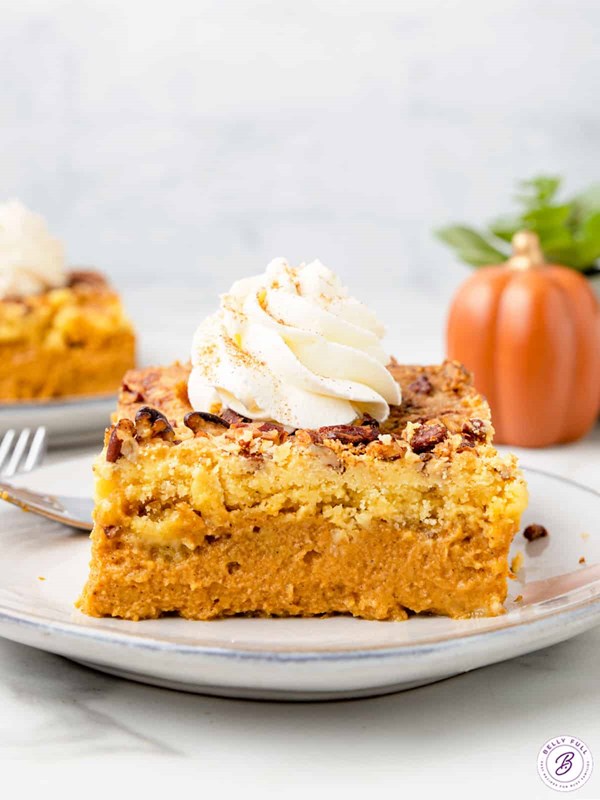 Pumpkin dump cake
