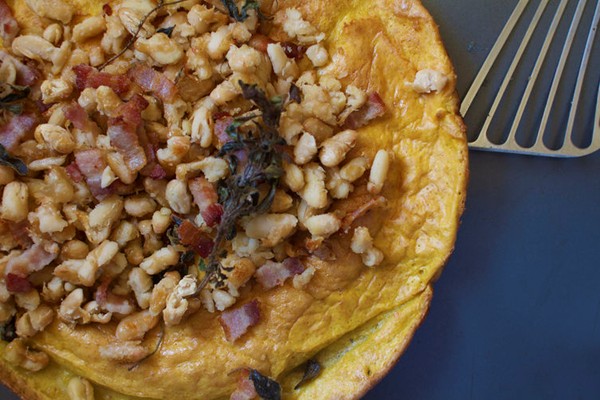 Pumpkin Dutch baby pancake
