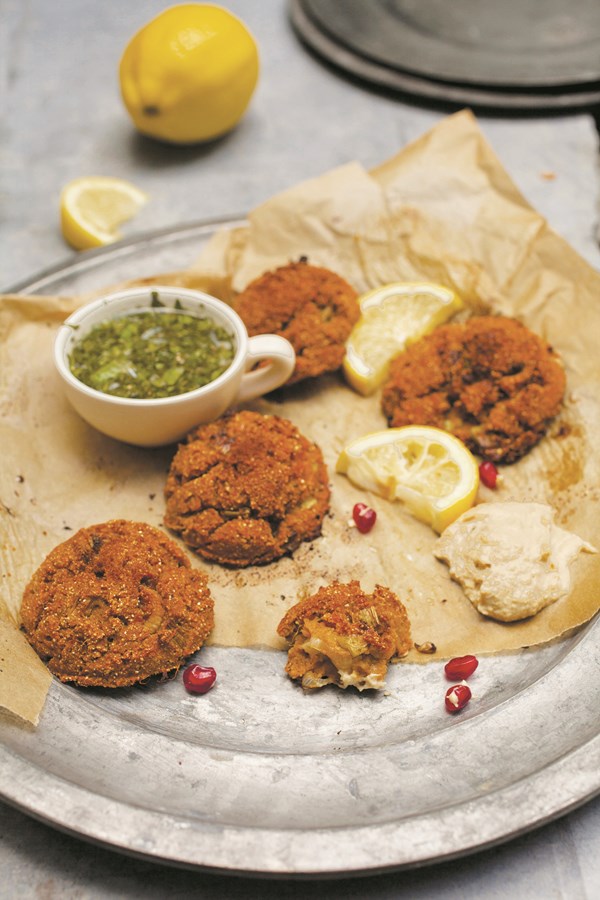 Pumpkin falafel