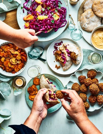 Pumpkin falafels