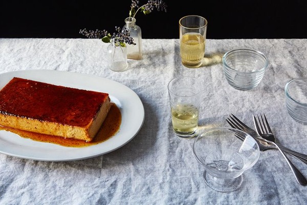 Pumpkin flan