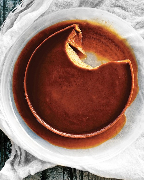 Pumpkin flan