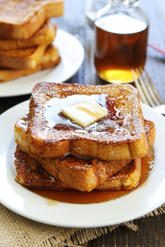 Pumpkin French toast