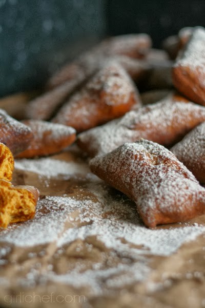 Pumpkin fry bread (fried pumpkin bread)