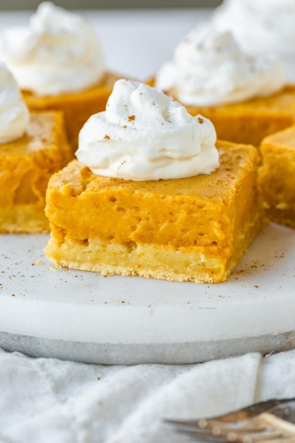 Pumpkin gooey butter cake
