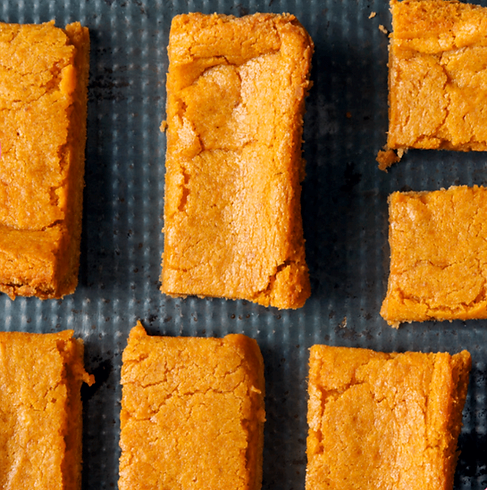 Pumpkin gooey butter cake