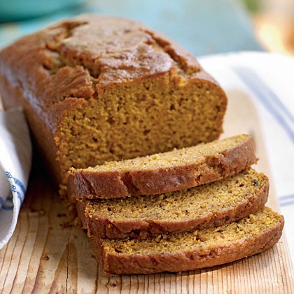Pumpkin-honey beer quick bread