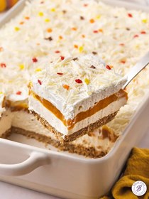 Pumpkin lasagna dessert