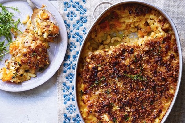 Pumpkin mac 'n' cheese
