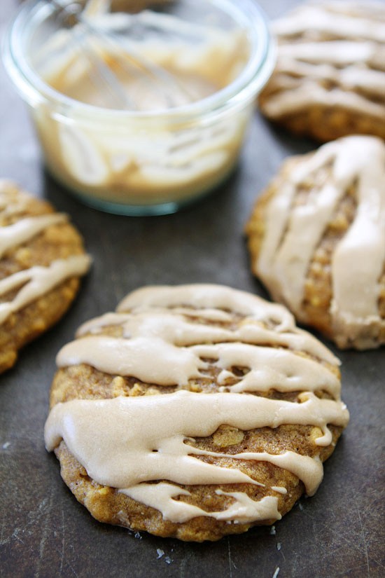 Pumpkin maple cookies