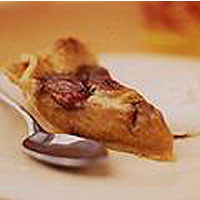 Pumpkin maple-syrup pecan pie