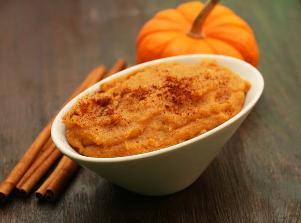 Pumpkin mole grits