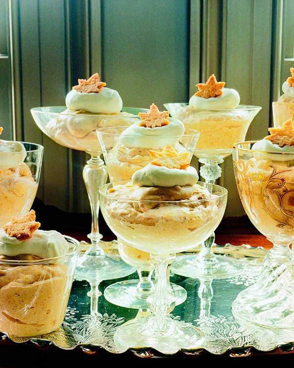 Pumpkin mousse