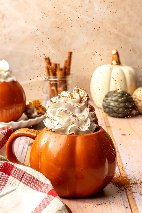 Pumpkin mug cake