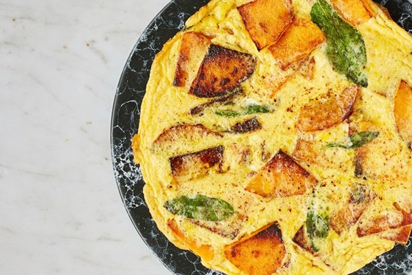 Pumpkin omelette (La frittata di zucca)