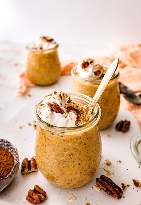 Pumpkin overnight oats