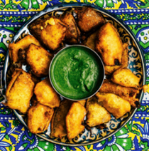 Pumpkin pakoras