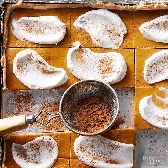 Pumpkin pan pie