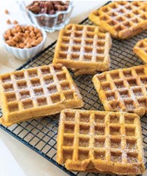 Pumpkin patch waffles 