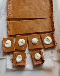 Pumpkin pie bars