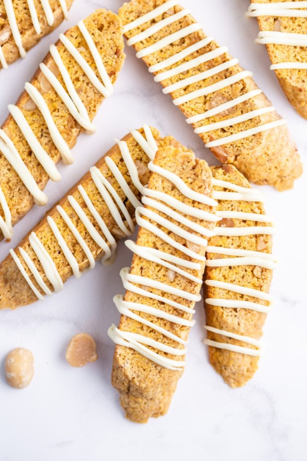 Pumpkin pie biscotti