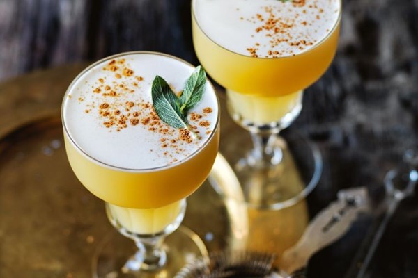 Pumpkin pie cocktail