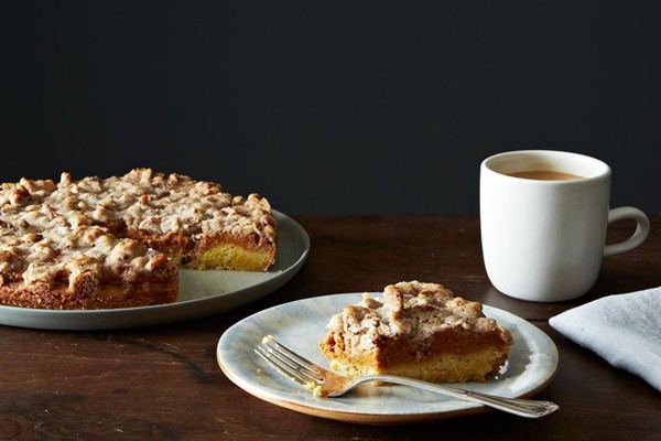 Pumpkin pie crumble
