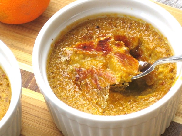 Pumpkin pie custard