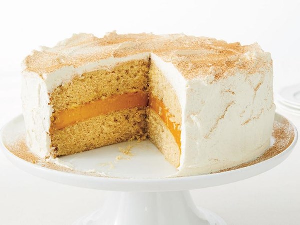 Pumpkin pie layer cake