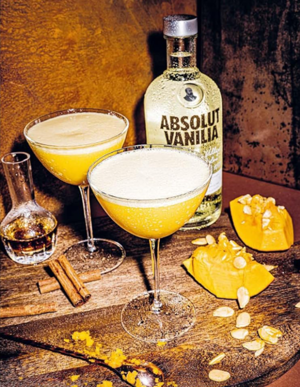 Pumpkin pie martini