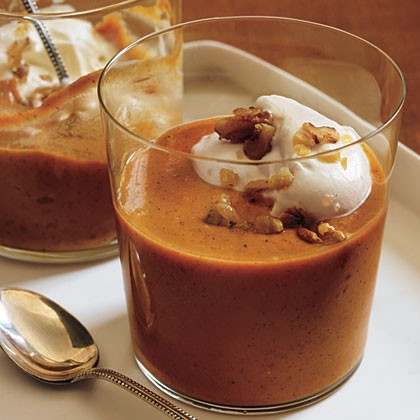 Pumpkin pie pudding