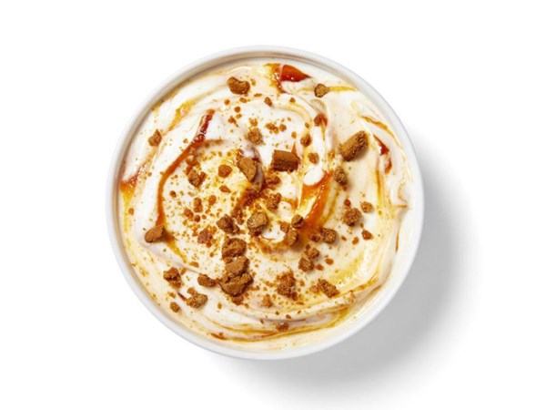 Pumpkin pie yogurt bowl