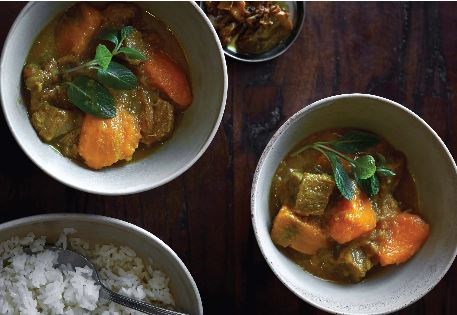 Pumpkin pork stew