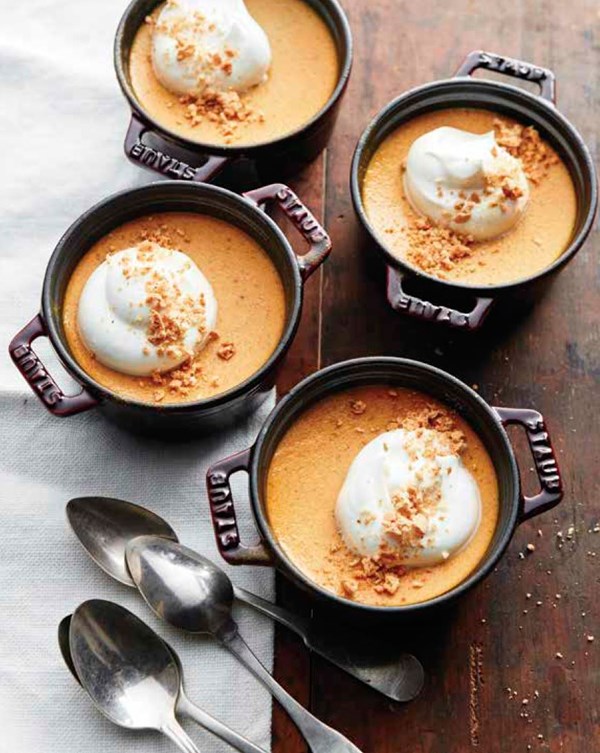 Pumpkin pots de crème