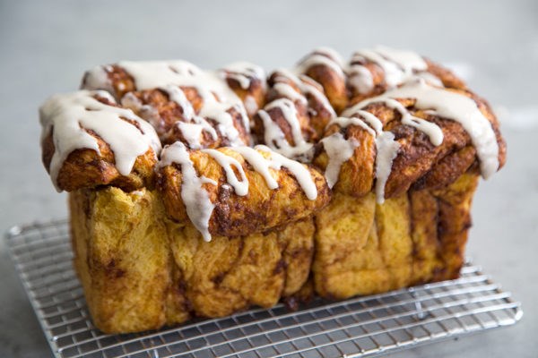 Pumpkin pull apart bread