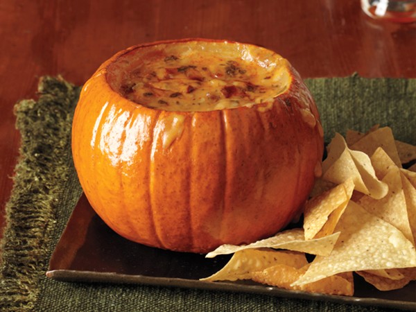 Pumpkin queso fundido