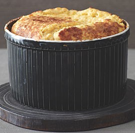 Pumpkin-quinoa soufflé